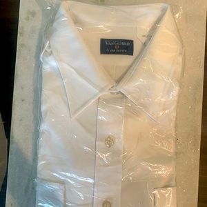 White men’s collar shirt cotton